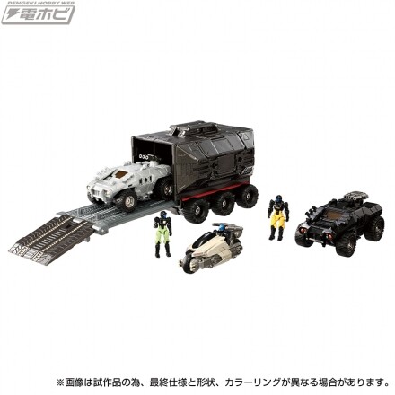 〈D〉Vehicles/Set 1, Diaclone, Takara Tomy, Action/Dolls
